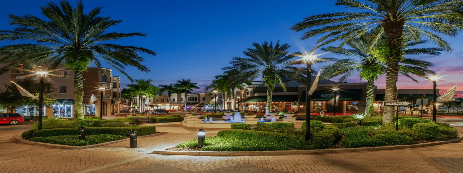 Lakewood Ranch, Florida Main Street area.